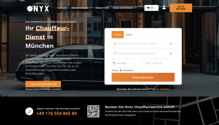 onyx chaufferservice