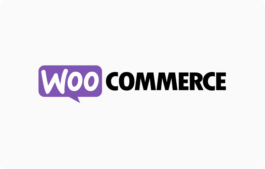 Logo von WooCommerce um den Kunden zu zeigen was wir können